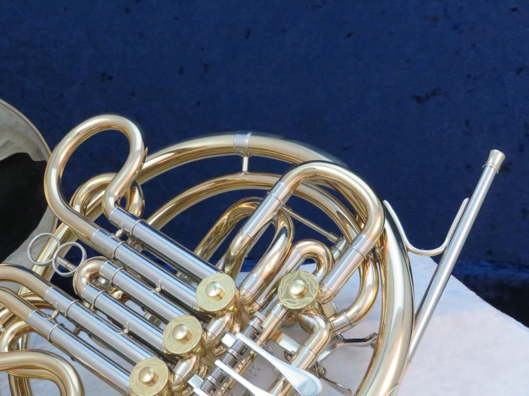 Antigua 3310 Double French Horn Serial #QFH010033