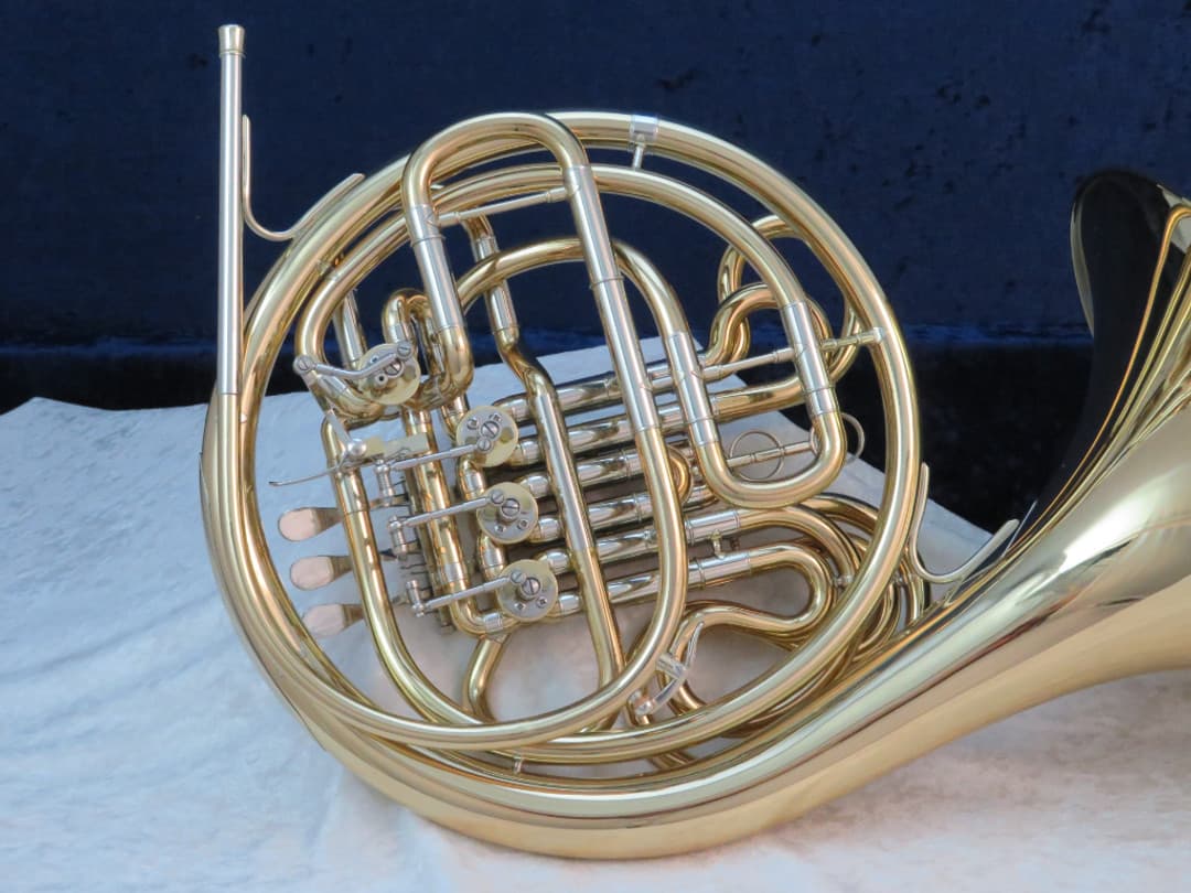 Antigua 3310 Double French Horn Serial #QFH010033