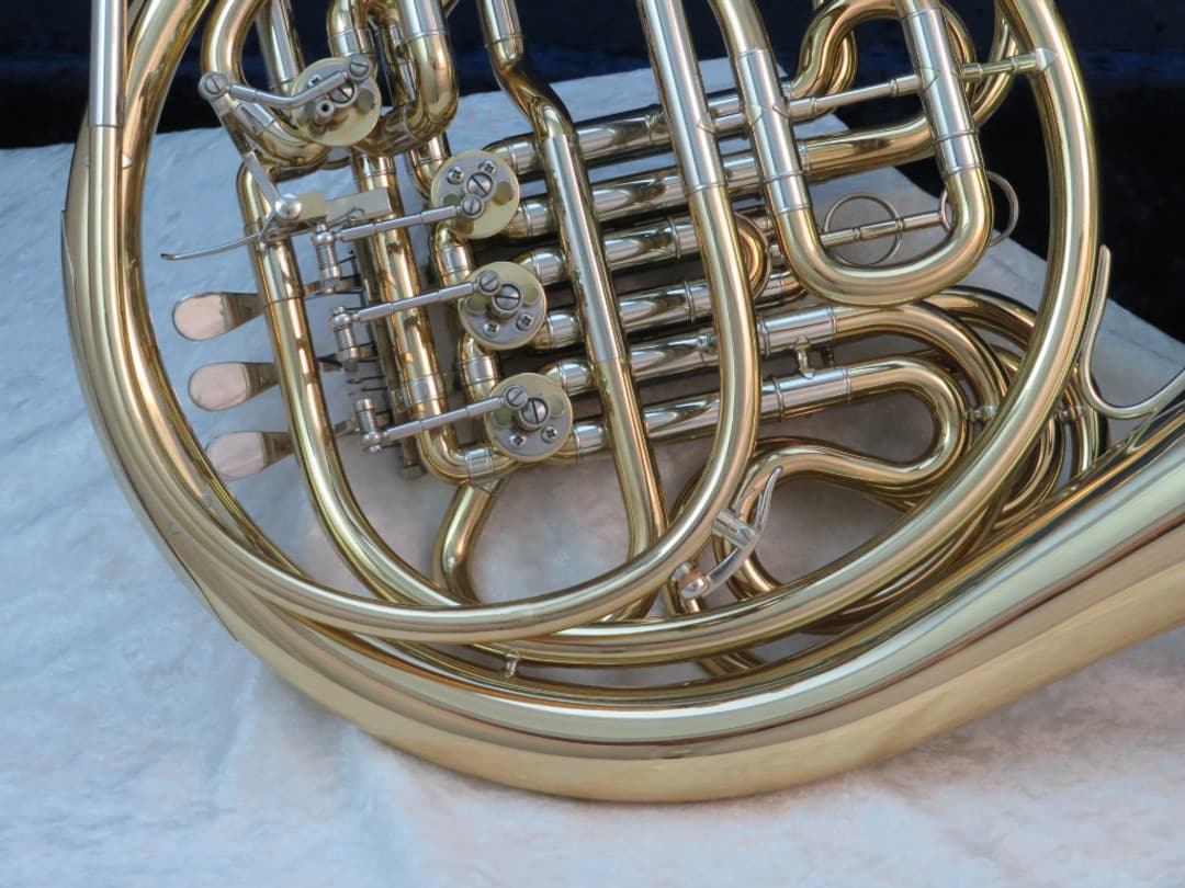 Antigua 3310 Double French Horn Serial #QFH010033
