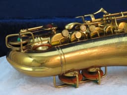 Buescher The Buescher Aristocrat True-Tone Alto Saxophone with Art Deco 1937 Serial #282871 Buescher The Buescher Aristocrat True-Tone Alto Saxophone with Art Deco 1937 Serial #282871