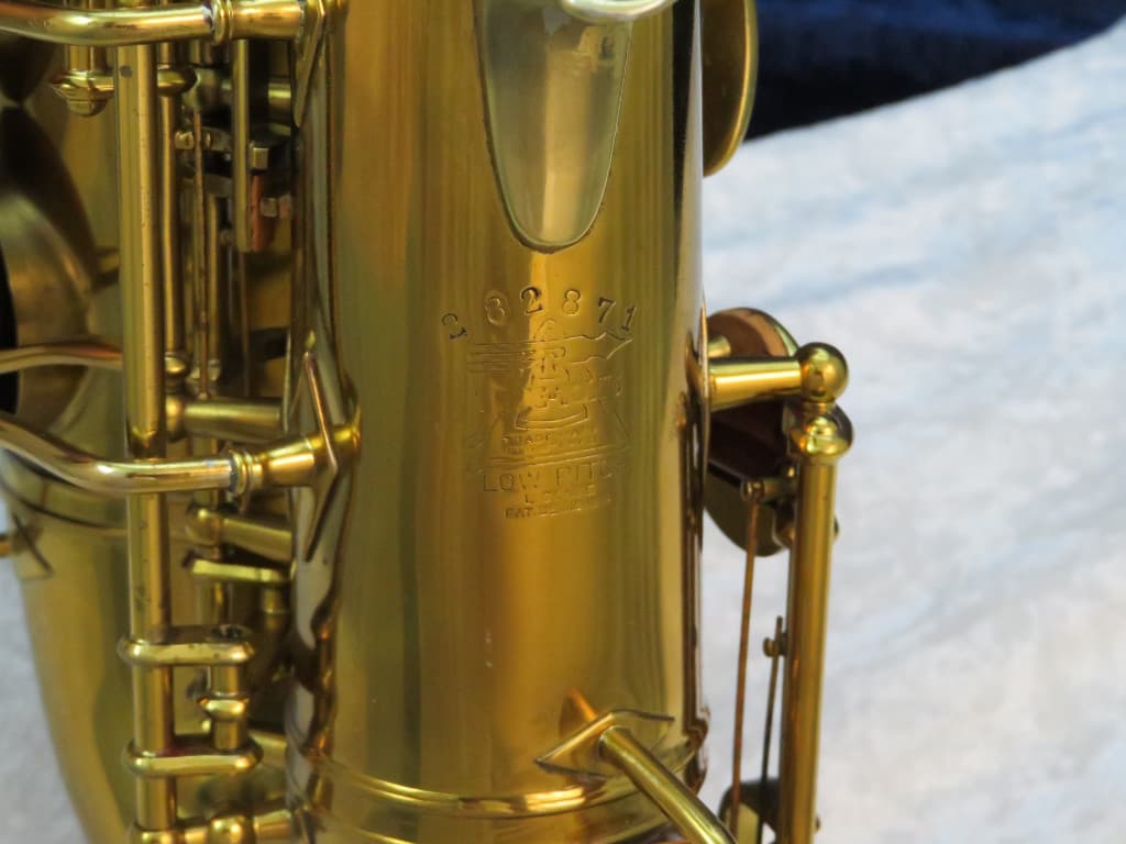 Buescher The Buescher Aristocrat True-Tone Alto Saxophone with Art Deco 1937 Serial #282871