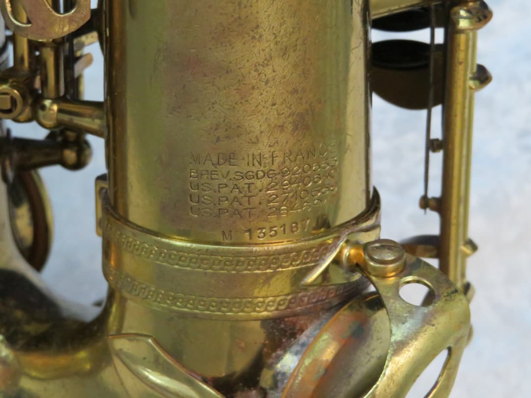 Selmer Mark VI Alto Saxophone 1966 Serial #M135187