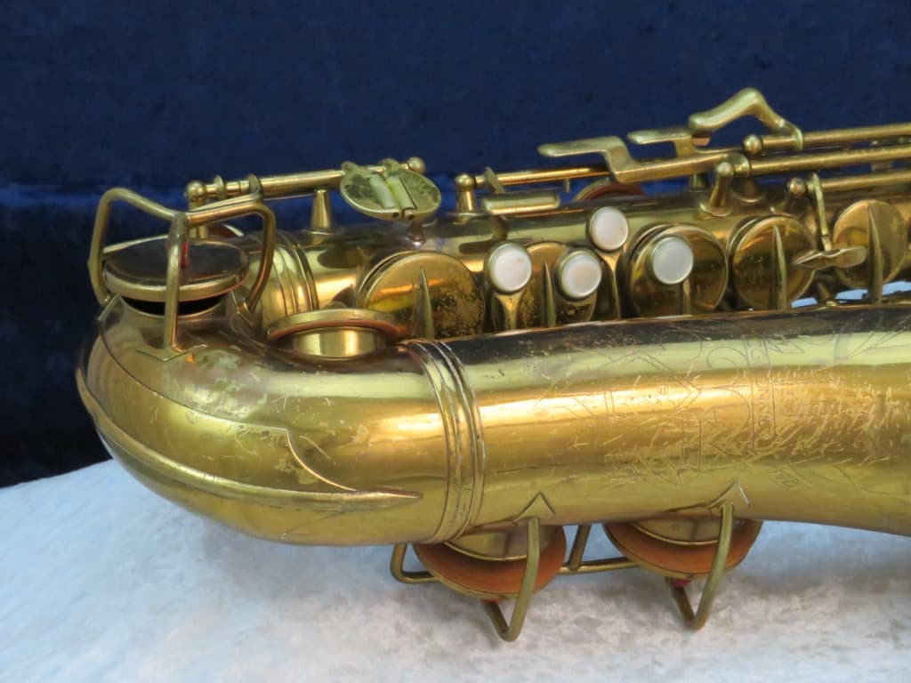 C.G. Conn 6M VIII Alto Saxophone with Naked Lady 1937 Serial #278540