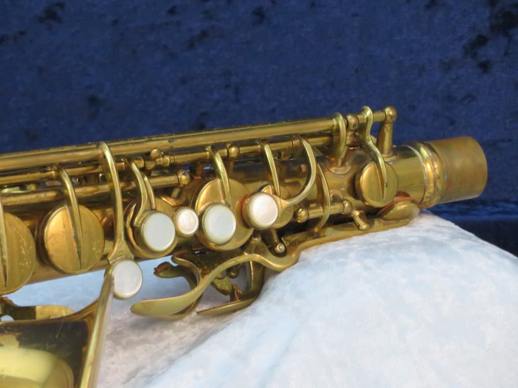 C.G. Conn 6M VIII Alto Saxophone with Naked Lady 1937 Serial #278540