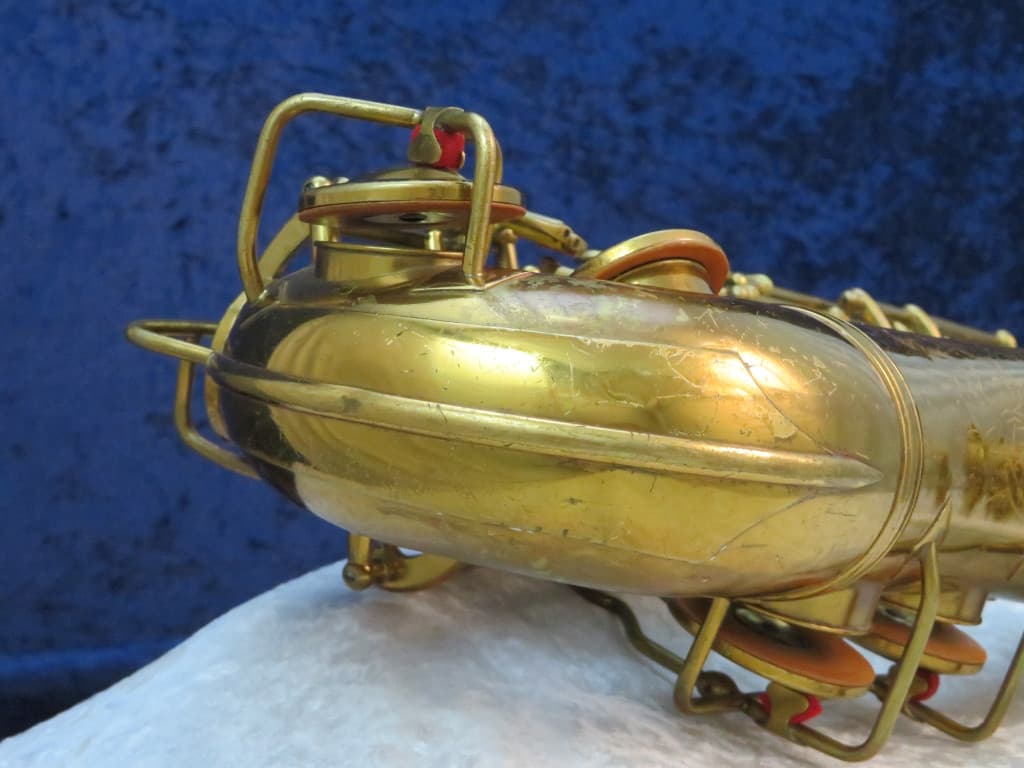 C.G. Conn 6M VIII Alto Saxophone with Naked Lady 1937 Serial #278540