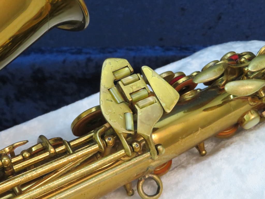 C.G. Conn 6M VIII Alto Saxophone with Naked Lady 1937 Serial #278540