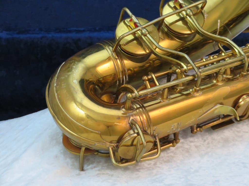C.G. Conn 6M VIII Alto Saxophone with Naked Lady 1937 Serial #278540