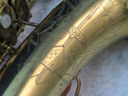 C.G. Conn 6M Alto Saxophone with Naked Lady 1947 Serial #325429 C.G. Conn 6M Alto Saxophone with Naked Lady 1947 Serial #325429