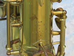 C.G. Conn 6M Alto Saxophone with Naked Lady 1947 Serial #325429 C.G. Conn 6M Alto Saxophone with Naked Lady 1947 Serial #325429