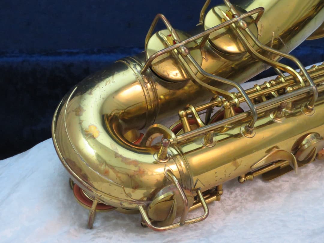 C.G. Conn 6M Alto Saxophone with Naked Lady 1947 Serial #325429