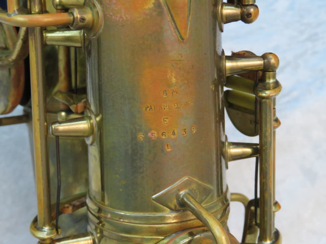 C.G. Conn 6M Alto Saxophone with Naked Lady 1953 Serial #356438