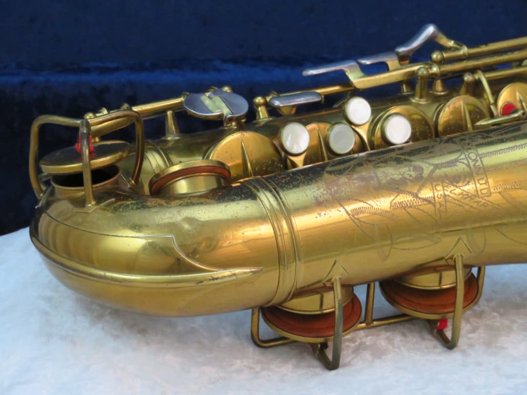 C.G. Conn 26M Alto Saxophone with Naked Lady 1935 Serial #M268567A