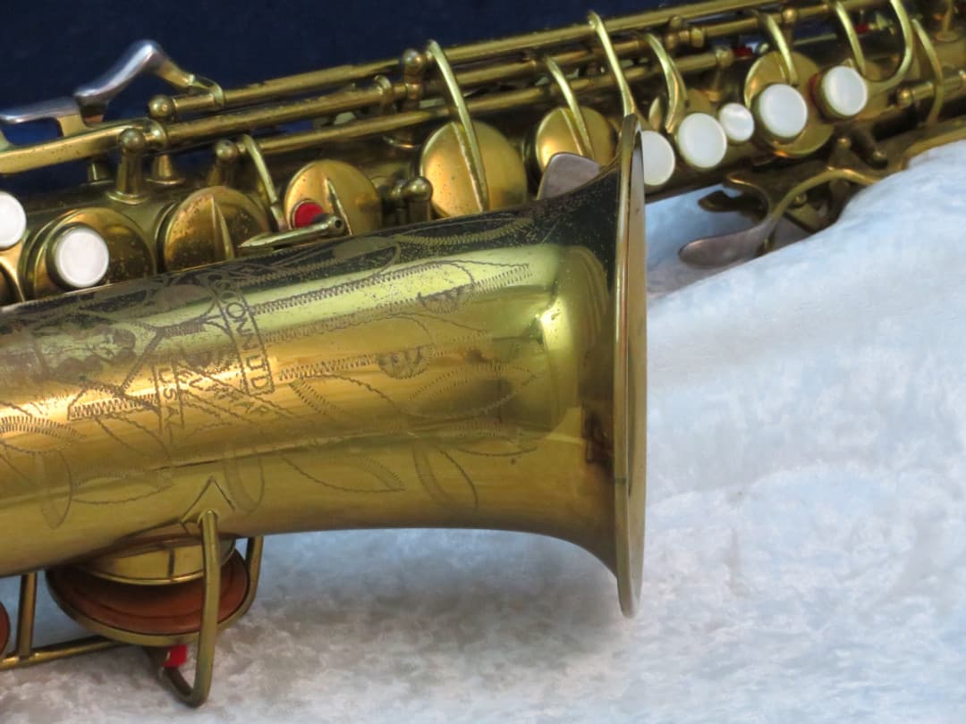 C.G. Conn 26M Alto Saxophone with Naked Lady 1935 Serial #M268567A