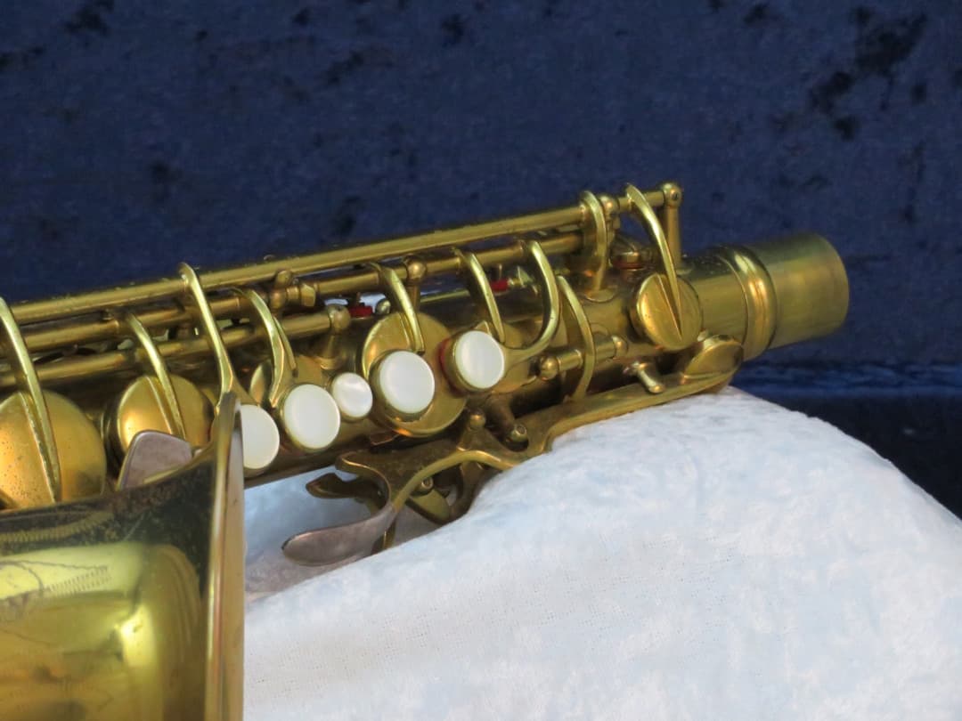 C.G. Conn 26M Alto Saxophone with Naked Lady 1935 Serial #M268567A