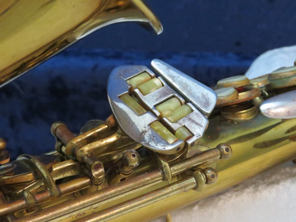 C.G. Conn Connqueror 26M VIII Alto Saxophone with Naked Lady 1937 Serial #281846