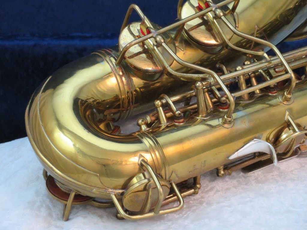 C.G. Conn Connqueror 26M VIII Alto Saxophone with Naked Lady 1937 Serial #281846
