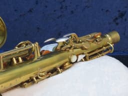 C.G. Conn Connqueror 26M VIII Alto Saxophone with Naked Lady 1937 Serial #281846 C.G. Conn Connqueror 26M VIII Alto Saxophone with Naked Lady 1937 Serial #281846