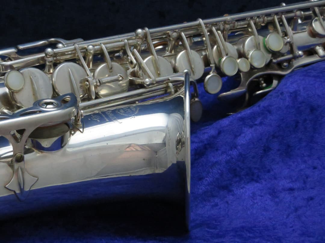 Selmer Mark VI Silver Alto Saxophone 1967 Serial #M150293
