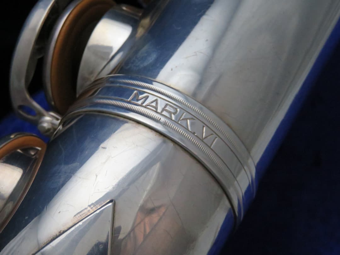 Selmer Mark VI Silver Alto Saxophone 1967 Serial #M150293