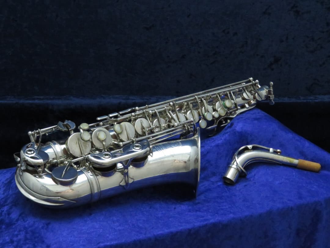 Selmer Mark VI Silver Alto Saxophone 1961 Serial #M91727