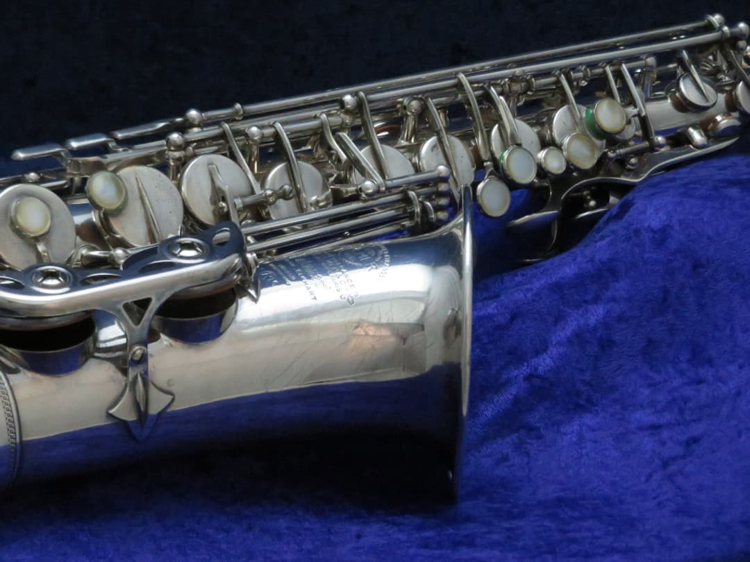 Selmer Mark VI Silver Alto Saxophone 1961 Serial #M91727