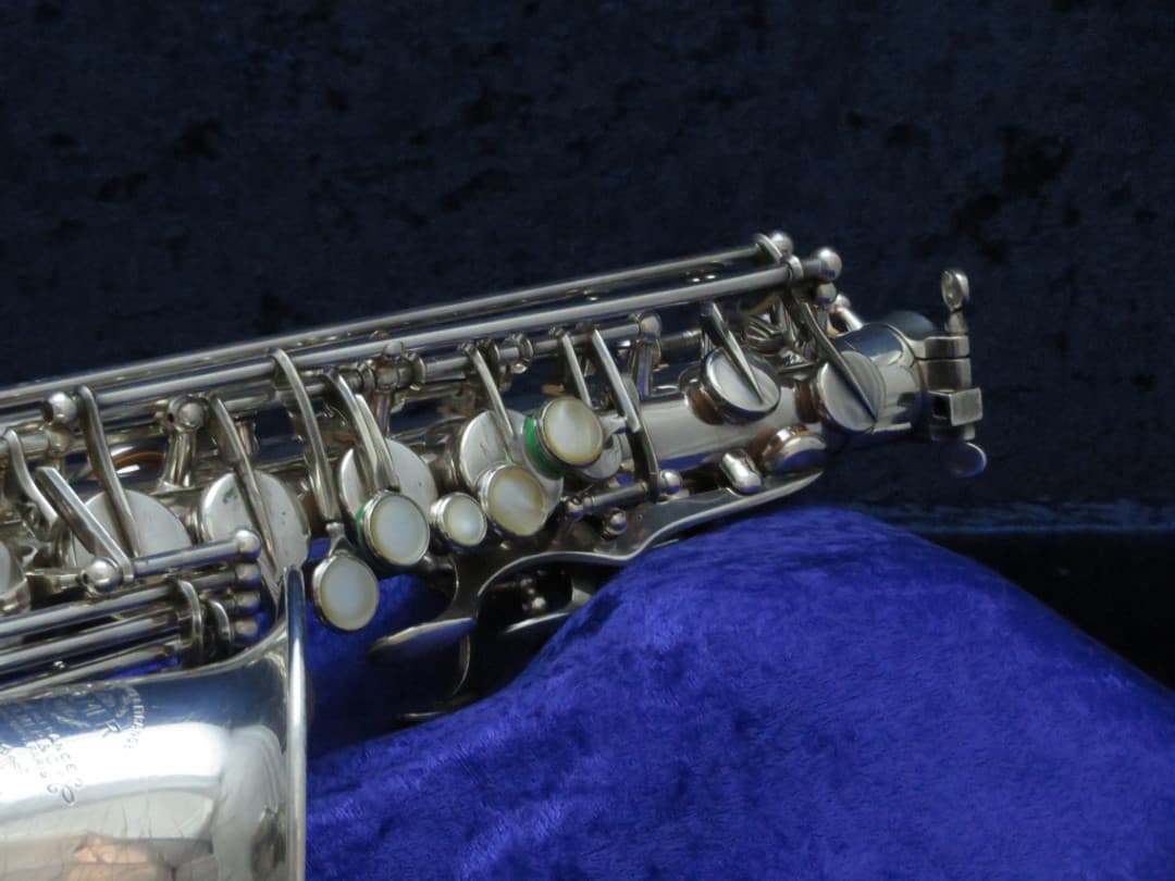 Selmer Mark VI Silver Alto Saxophone 1961 Serial #M91727