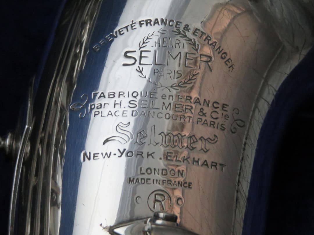 Selmer Mark VI Silver Alto Saxophone 1961 Serial #M91727