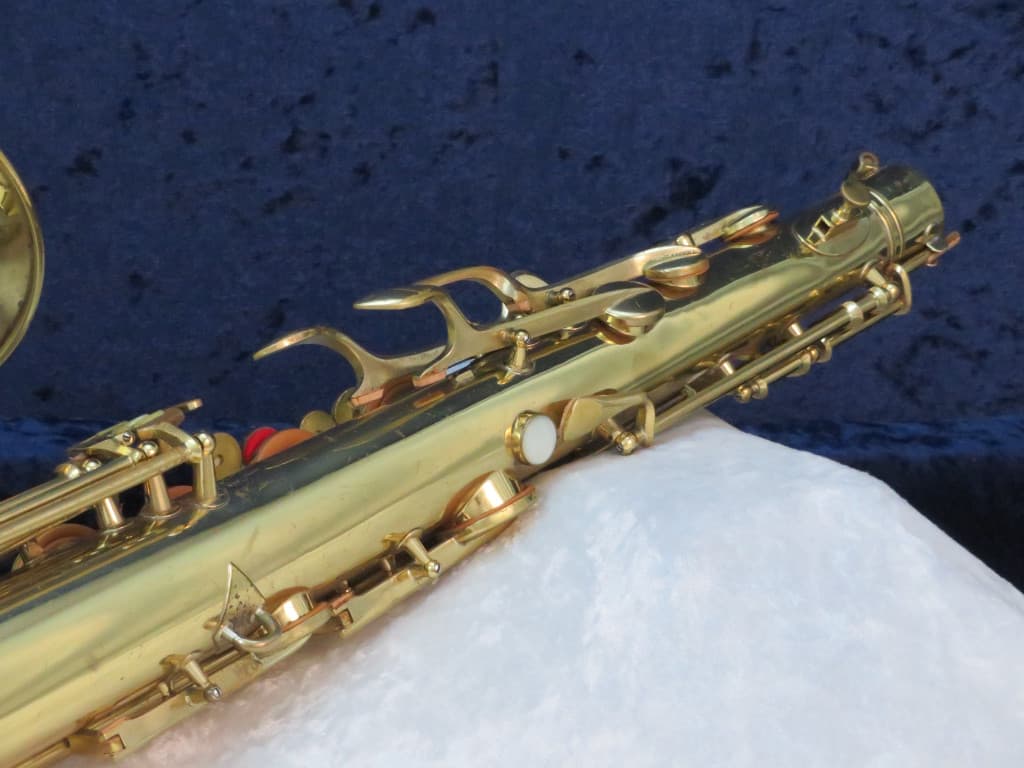 C.G. Conn 10M Tenor Saxophone with Naked Lady 1948 Serial #331382