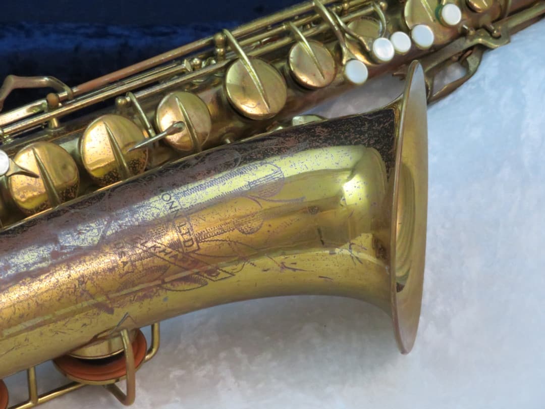 C.G. Conn 10M Tenor Saxophone with Naked Lady 1940 Serial #289453