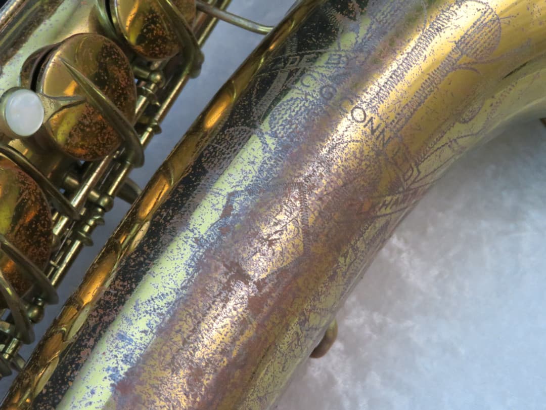 C.G. Conn 10M Tenor Saxophone with Naked Lady 1940 Serial #289453