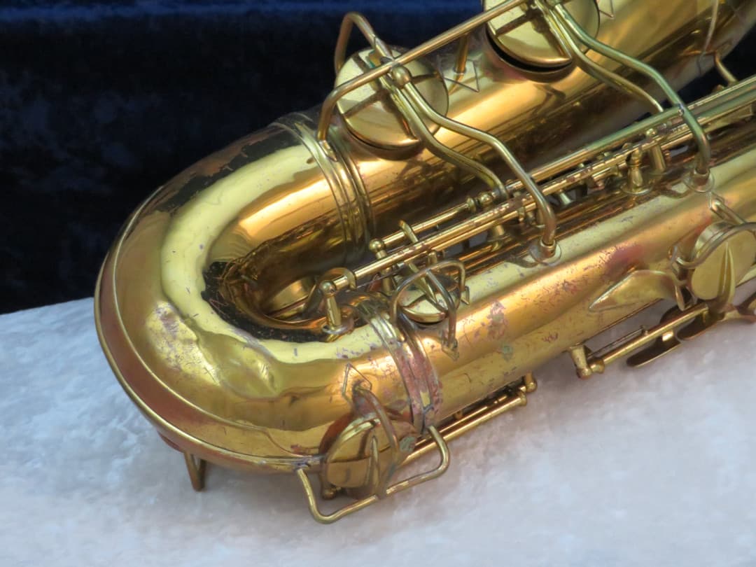 C.G. Conn 10M Tenor Saxophone with Naked Lady 1940 Serial #289453