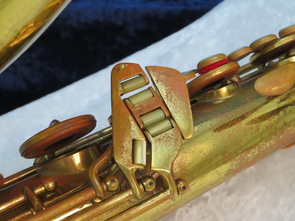 C.G. Conn 10M Tenor Saxophone with Naked Lady 1952 Serial #348803