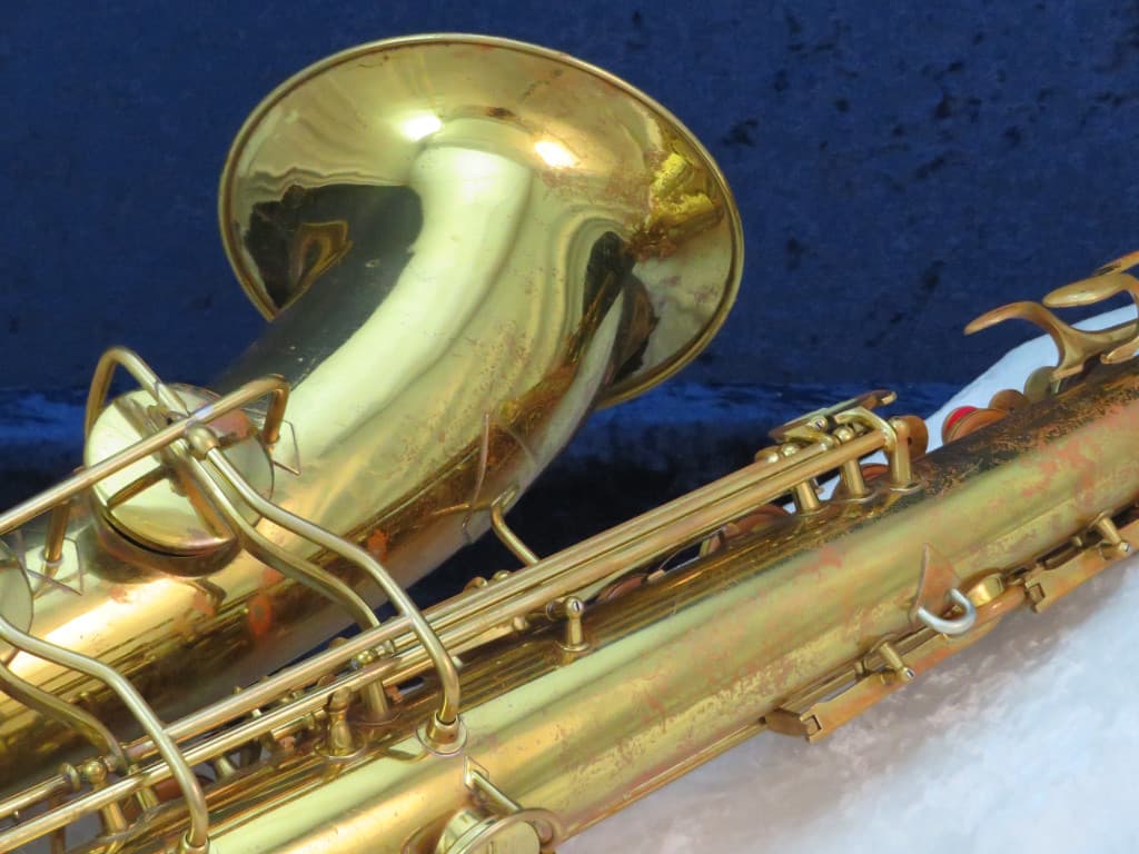 C.G. Conn 10M Tenor Saxophone with Naked Lady 1952 Serial #348803