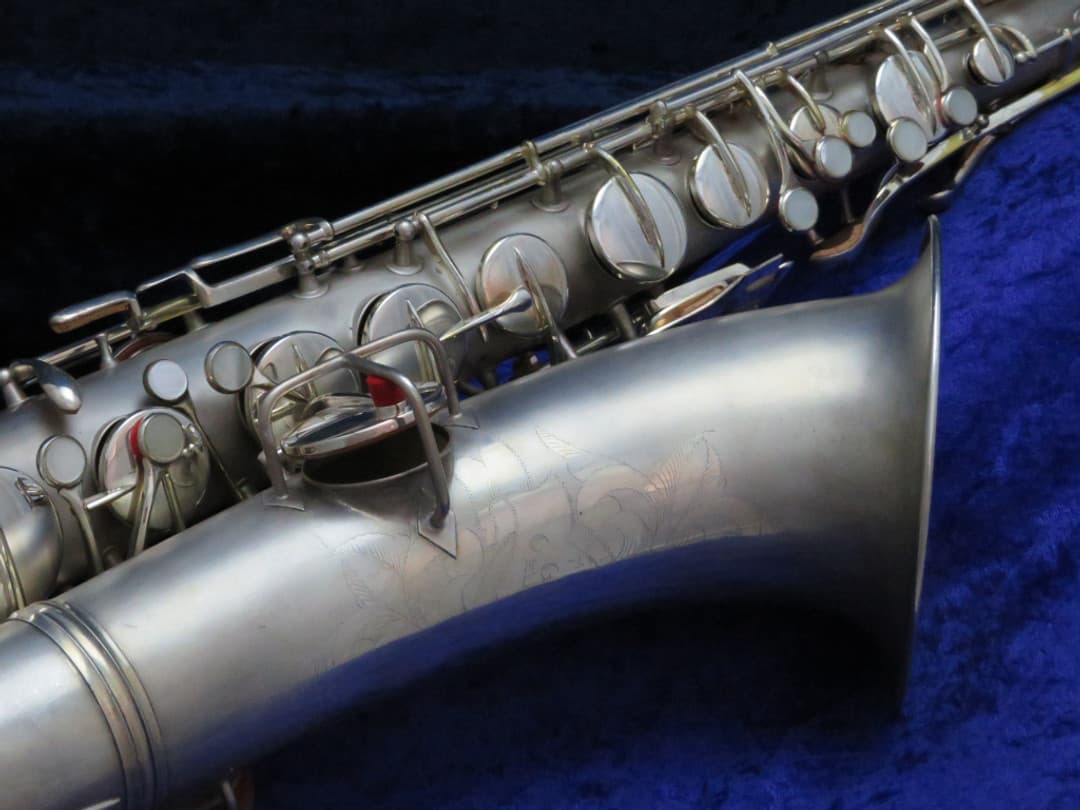 C.G. Conn New Wonder I Silver Tenor Saxophone 1923 Serial #115118 C.G. Conn New Wonder I Silver Tenor Saxophone 1923 Serial #115118