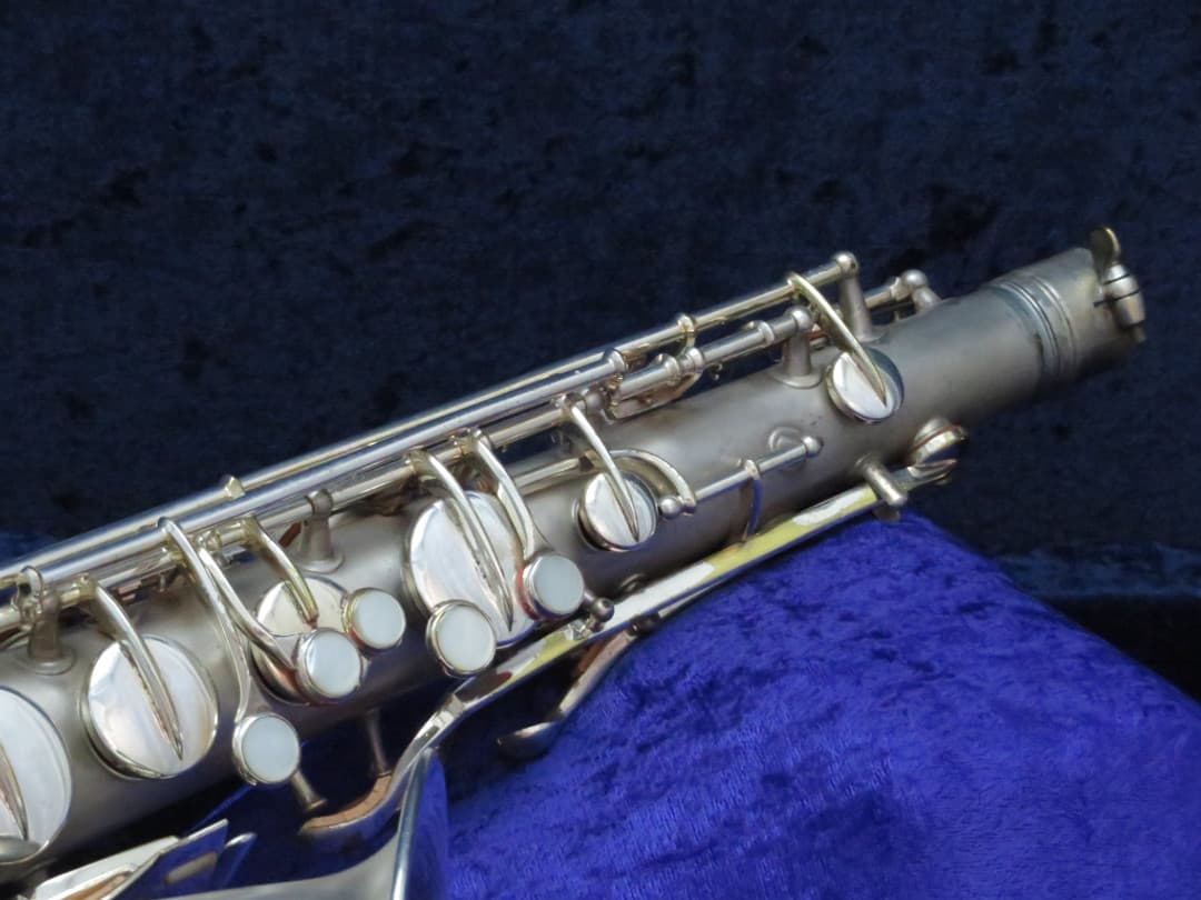 C.G. Conn New Wonder I Silver Tenor Saxophone 1923 Serial #115118