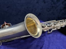 C.G. Conn New Wonder I Silver Tenor Saxophone 1923 Serial #115118 C.G. Conn New Wonder I Silver Tenor Saxophone 1923 Serial #115118