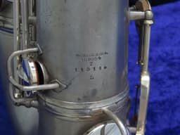 C.G. Conn New Wonder I Silver Tenor Saxophone 1923 Serial #115118 C.G. Conn New Wonder I Silver Tenor Saxophone 1923 Serial #115118