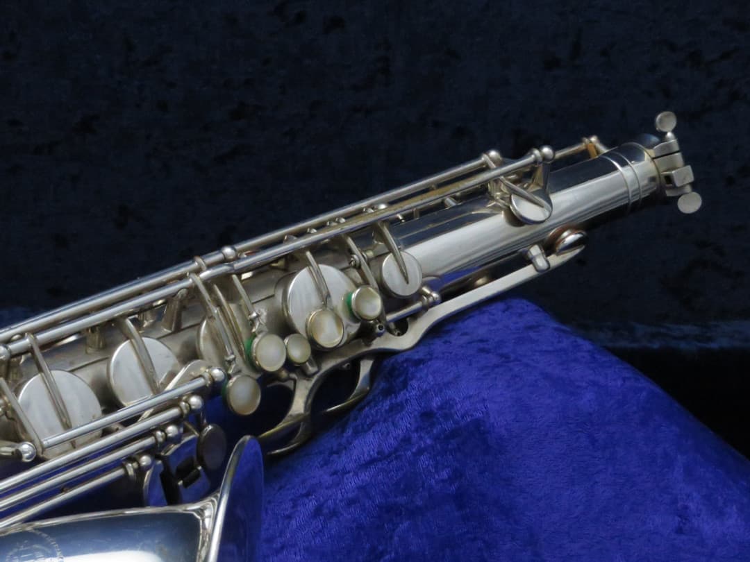 Selmer Balanced Action Silver Tenor Saxophone 1947 Serial #35087