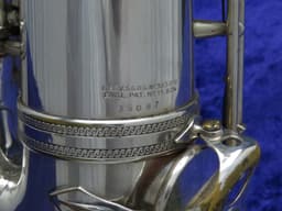 Selmer Balanced Action Silver Tenor Saxophone 1947 Serial #35087 Selmer Balanced Action Silver Tenor Saxophone 1947 Serial #35087