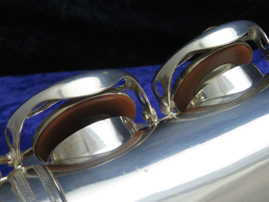 Selmer Balanced Action Silver Tenor Saxophone 1947 Serial #35087