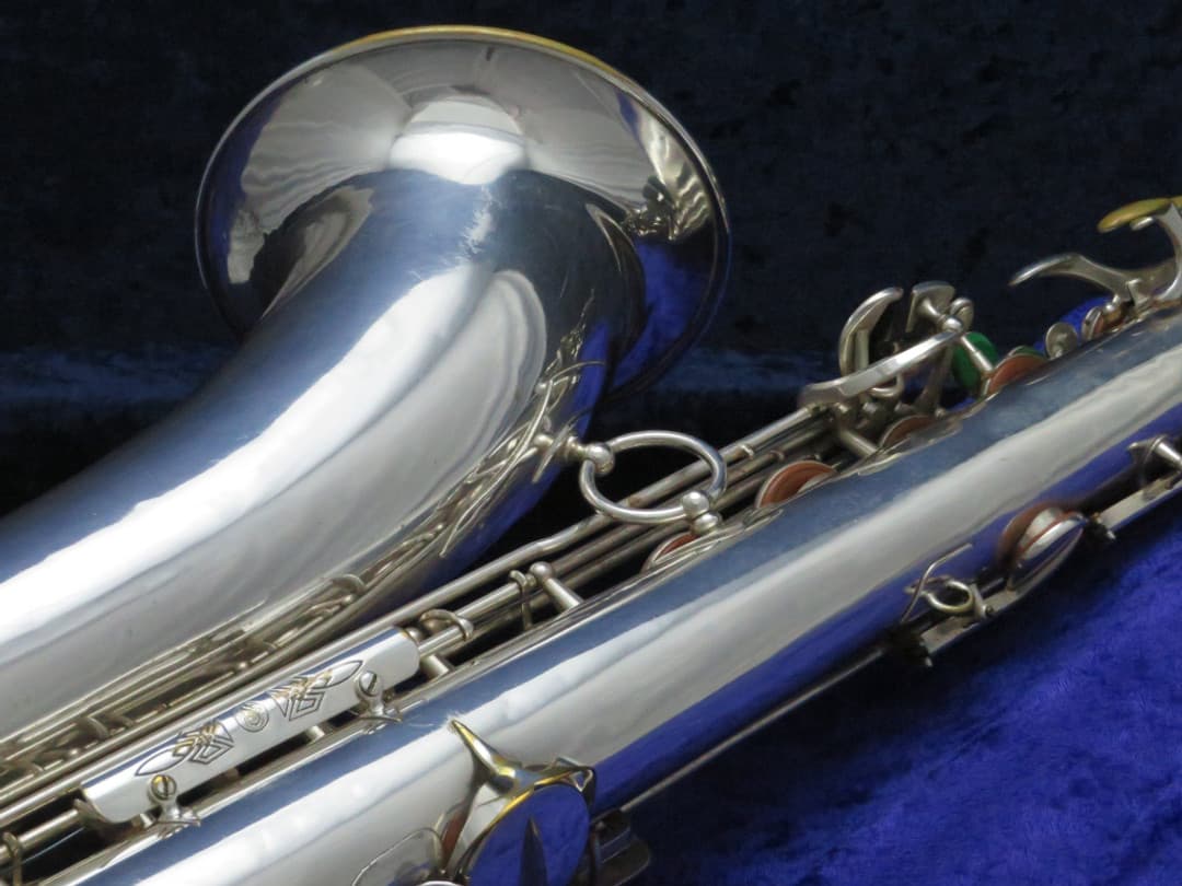 Selmer Balanced Action Silver Tenor Saxophone 1947 Serial #35087