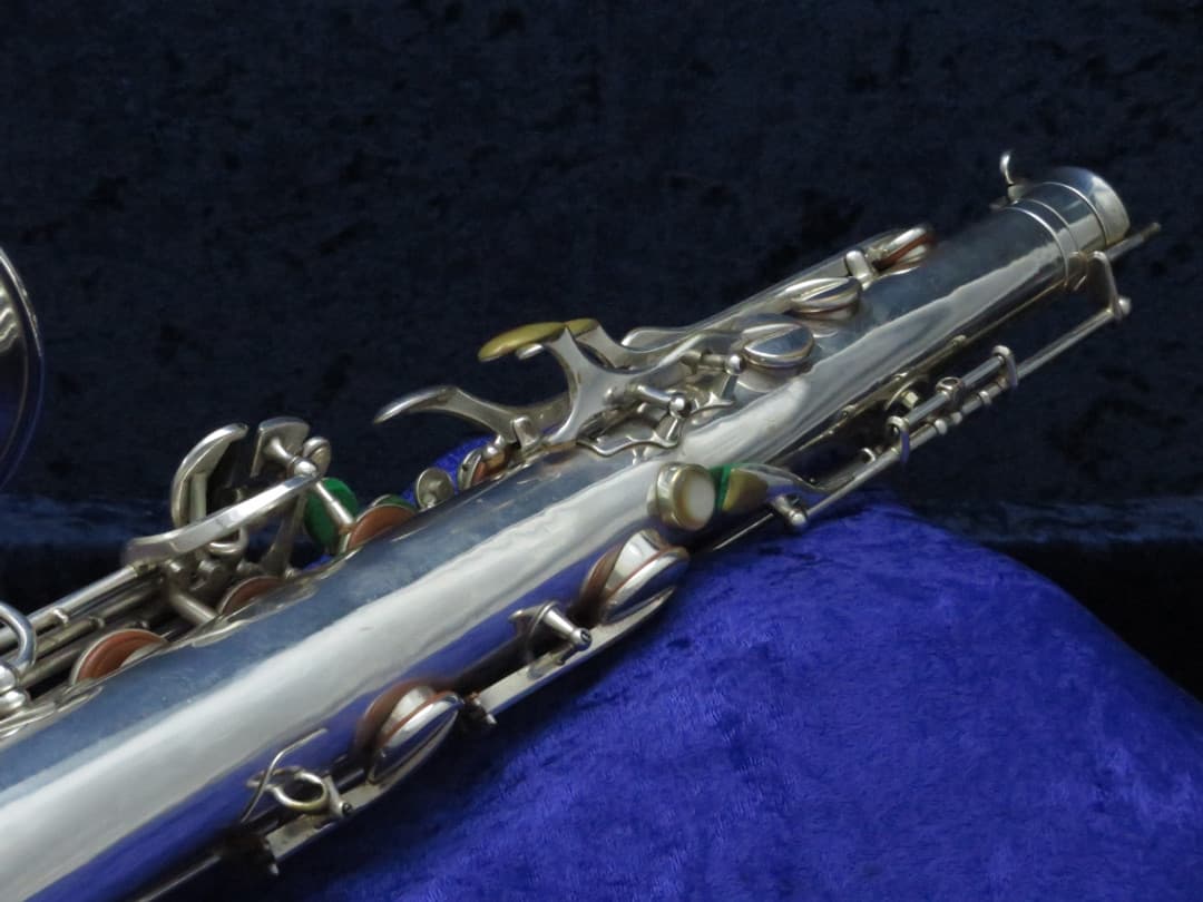 Selmer Balanced Action Silver Tenor Saxophone 1947 Serial #35087