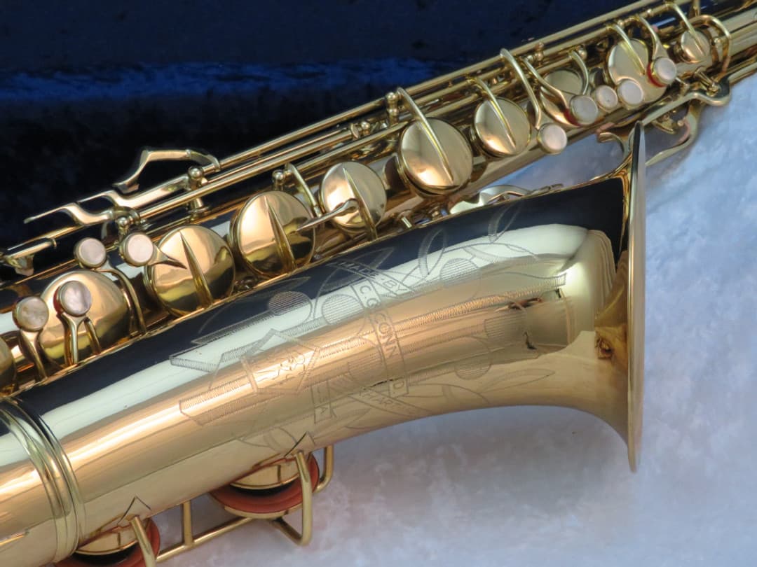 C.G. Conn 10M Tenor Saxophone with Naked Lady 1937 Serial #279610 C.G. Conn 10M Tenor Saxophone with Naked Lady 1937 Serial #279610