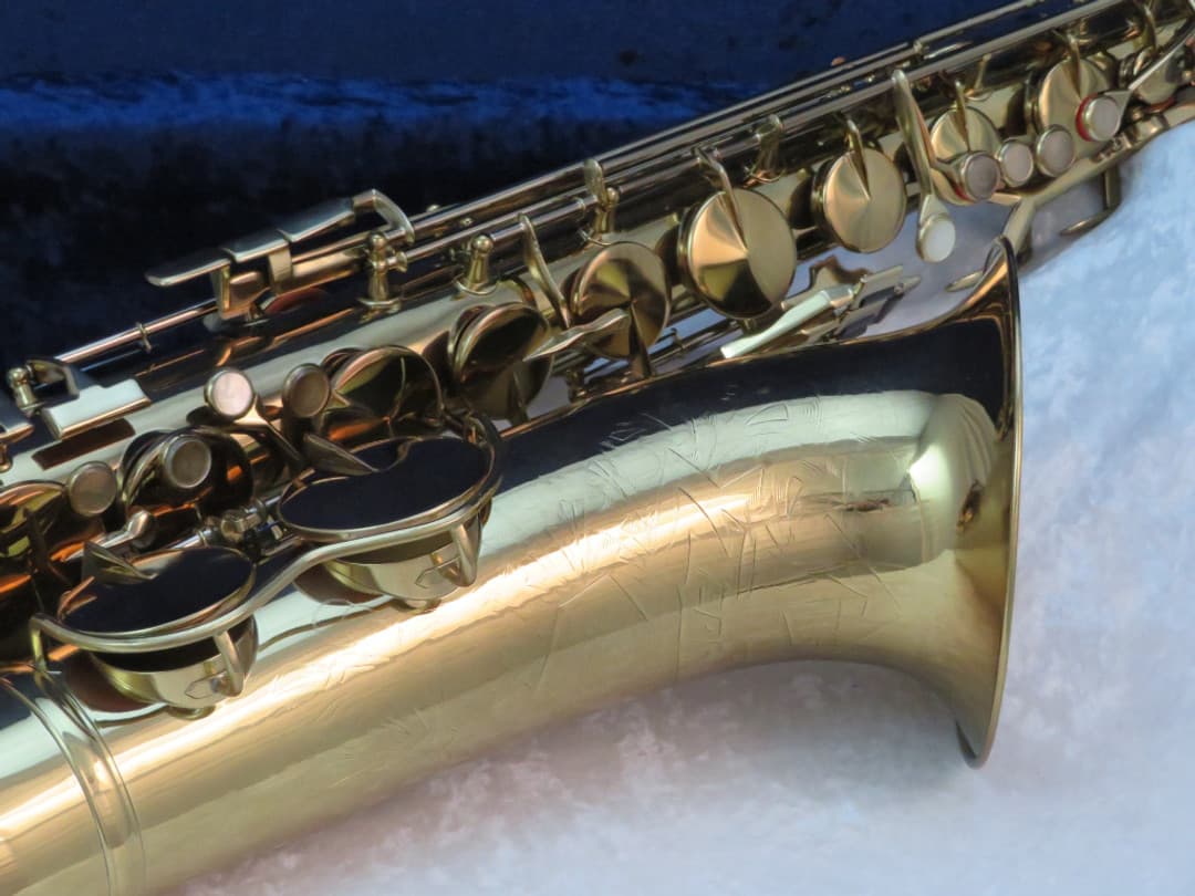 King Zephyr Tenor Saxophone with Art Deco 1939 Serial #229005 King Zephyr Tenor Saxophone with Art Deco 1939 Serial #229005