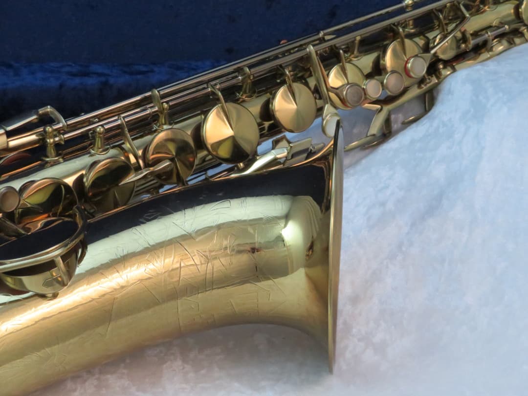King Zephyr Tenor Saxophone with Art Deco 1939 Serial #229005