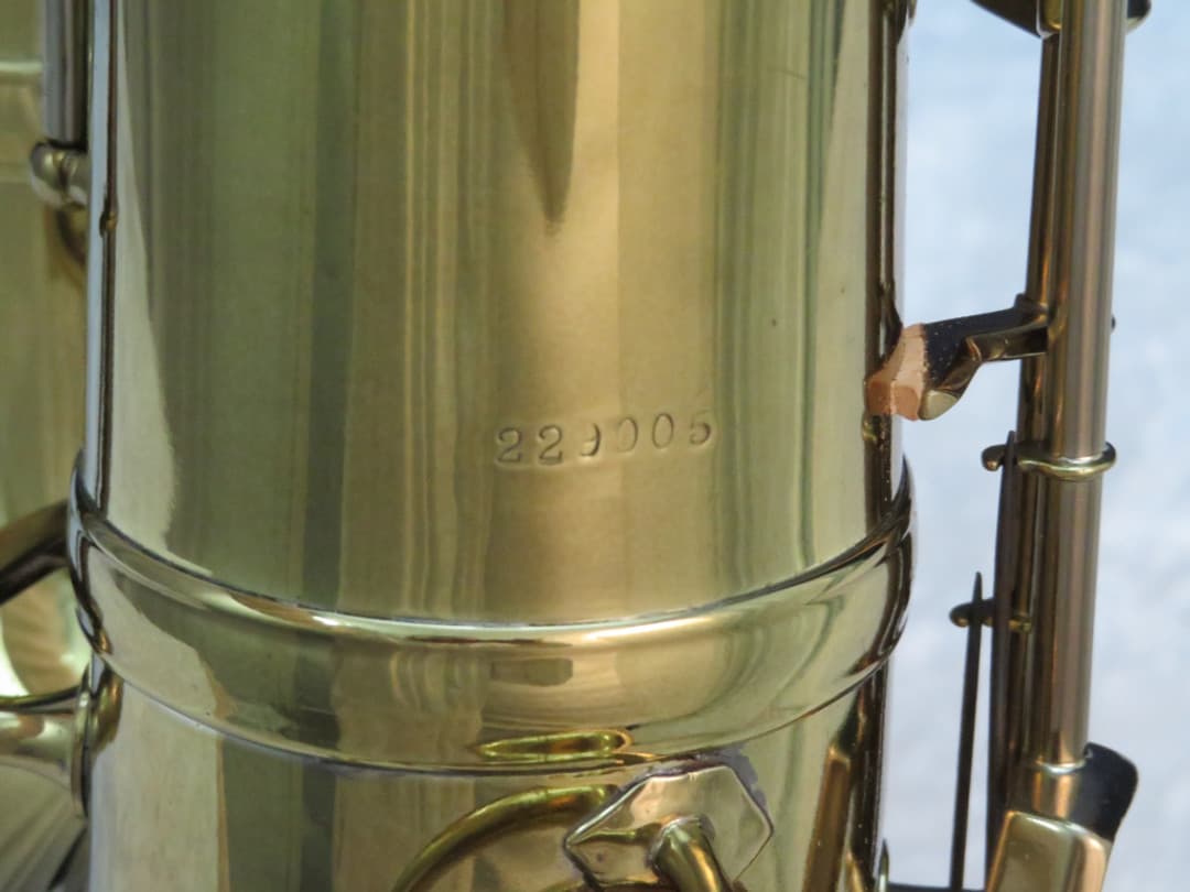 King Zephyr Tenor Saxophone with Art Deco 1939 Serial #229005