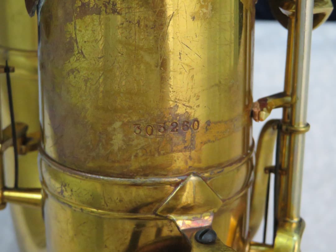 King Super 20 Tenor Saxophone 1949 Serial #303260