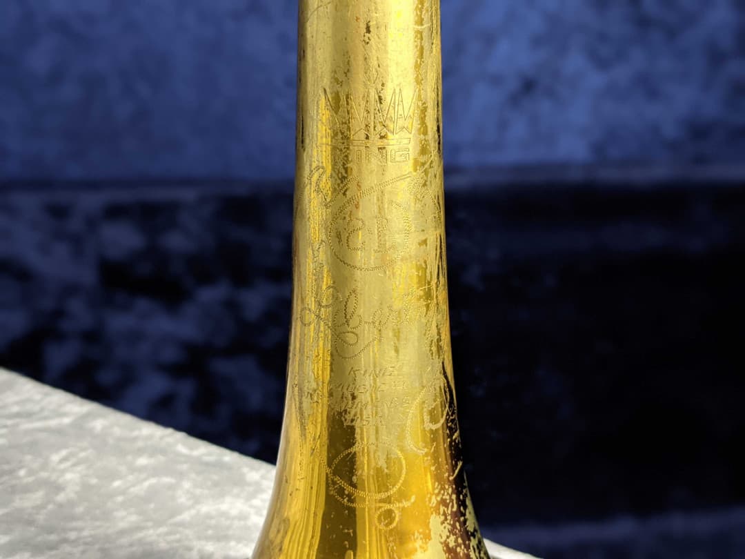 King 2B Liberty Valve Trombone 1970's Serial #528266