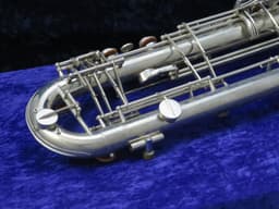 Leblanc Extended Range Paperclip Metal Contra Alto Clarinet Serial #519 Leblanc Extended Range Paperclip Metal Contra Alto Clarinet Serial #519