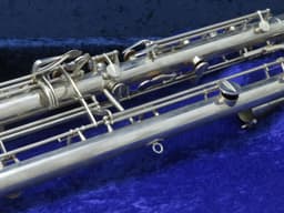 Leblanc Extended Range Paperclip Metal Contra Alto Clarinet Serial #519 Leblanc Extended Range Paperclip Metal Contra Alto Clarinet Serial #519